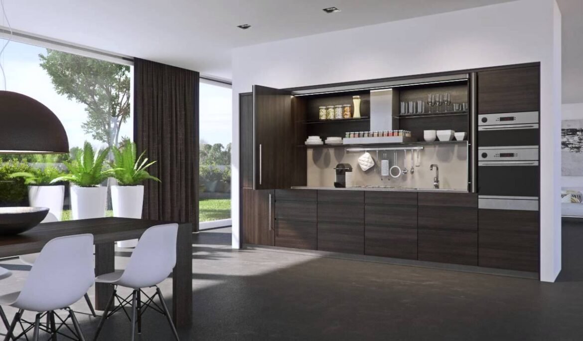 Sliding and Folding Kitchen Doors